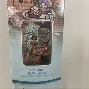 Diamond Art Club DAC Cat Cafe Painting Kit Chrissabug